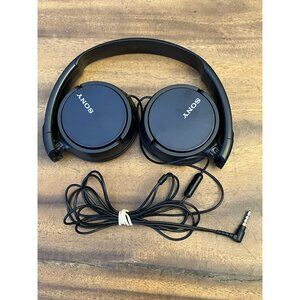 Sony Wired Headphones Lightweight Black Model #1080075
